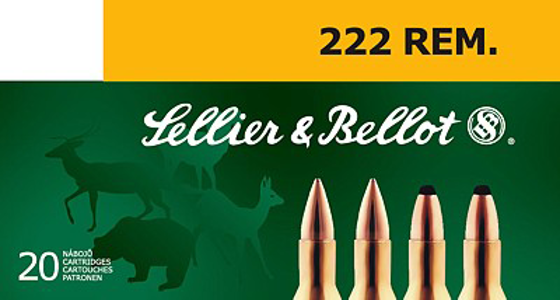 222 Rem S&B  Soft Point 50 grains 20 stk