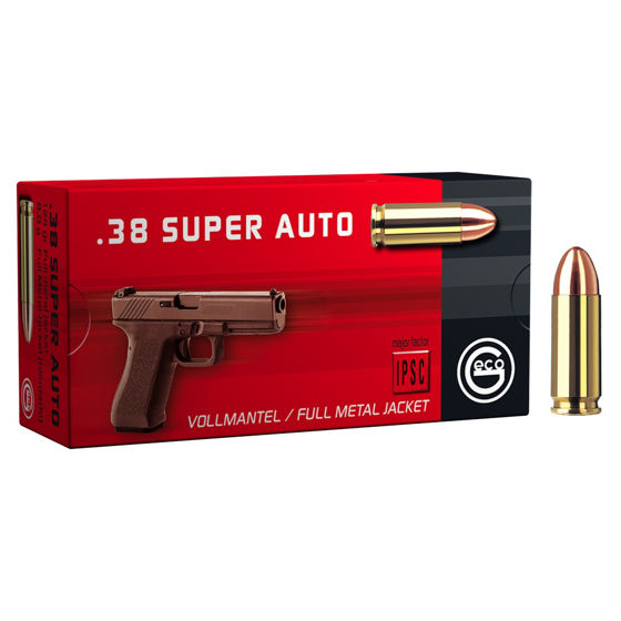 38 Super auto Geco 124 grains FMJ