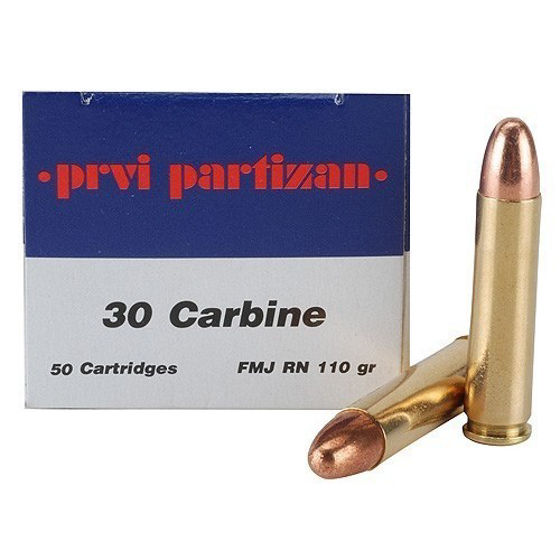 30 Carabine Partizan FMJ 110grs/7,1g