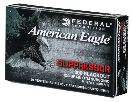 300 Blackout American Eagle Suppressor 220grs. OTM 20pk.