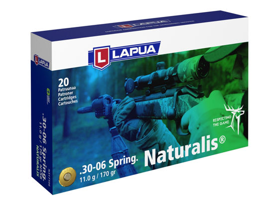 9,3x62 Lapua  Naturalis 250grs 20pk.