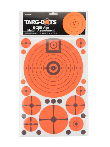 Lyman Targ Dots Match Assort 10pk.