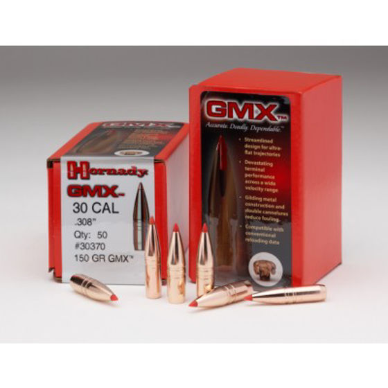 .224 Hornady GMX 55grs, 50 Pk.