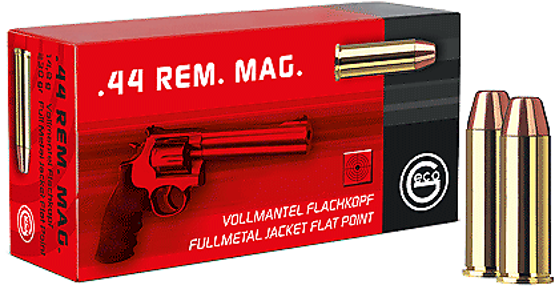 44 Rem Mag Geco 240 grs. FMJ 50 pk.