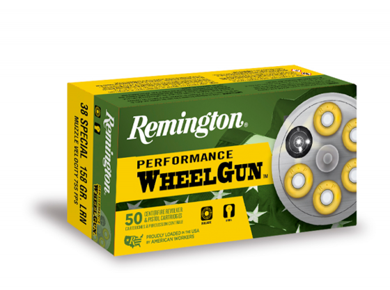 38 S&W Remington Wheelgun 146grs. LRN