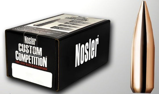 .30 (7.62) Nosler 190gr Custom Competition HPBT (100 ct.)   