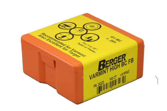 .224 Berger Match FB Varmint 50 Grain