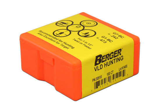 .264 6.5mm 140 Grain Match VLD Hunting Berger