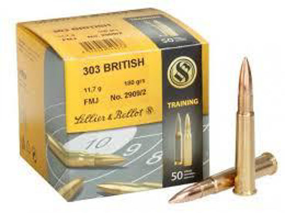 303 Brith S&B FMJ 180grs/11,7g 50pk.