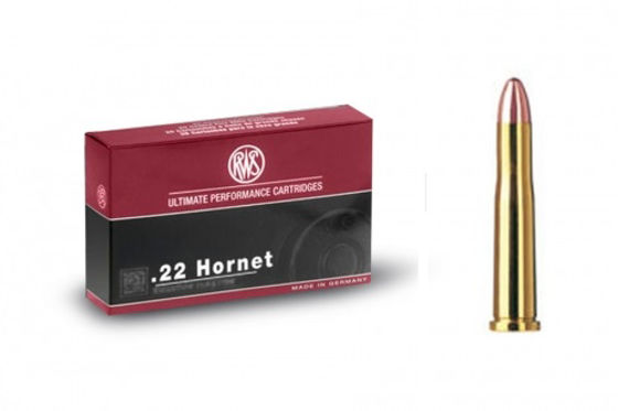 22 Hornet Rws 46grs. SP