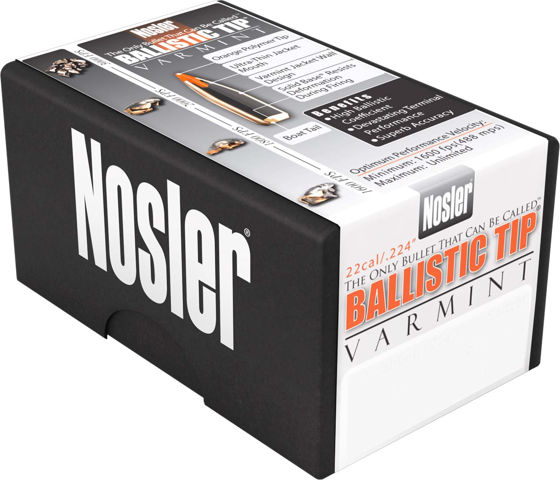 .224 Nosler Ballistic Tip Lead Free 35gr (100 ct.)