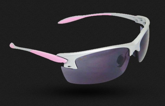 Radians Dame briller klar/sølv og rosa ramme