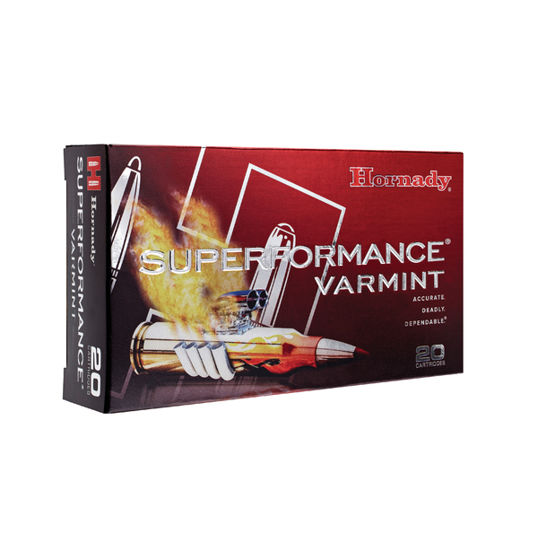 204 Ruger Hornady Superformance V-Max 32grs. 20pk.