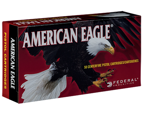 9MM American Eagle FMJ 124grs. 50pk.