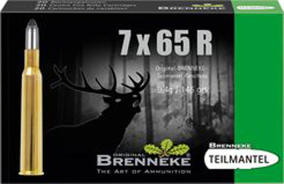 7x65R Brenneke Teilmantel (SP) 145grs. 20pk.