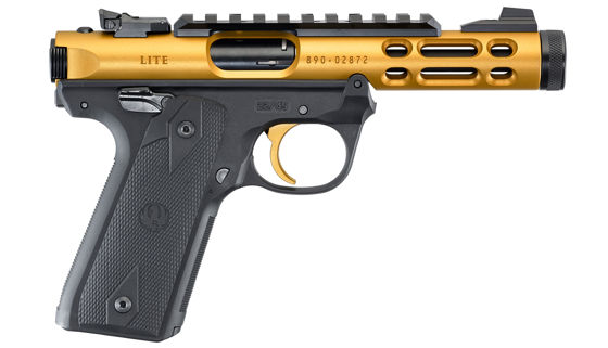 Ruger Mark IV 22/45 Tactical LITE GOLD kaliber 22lr.