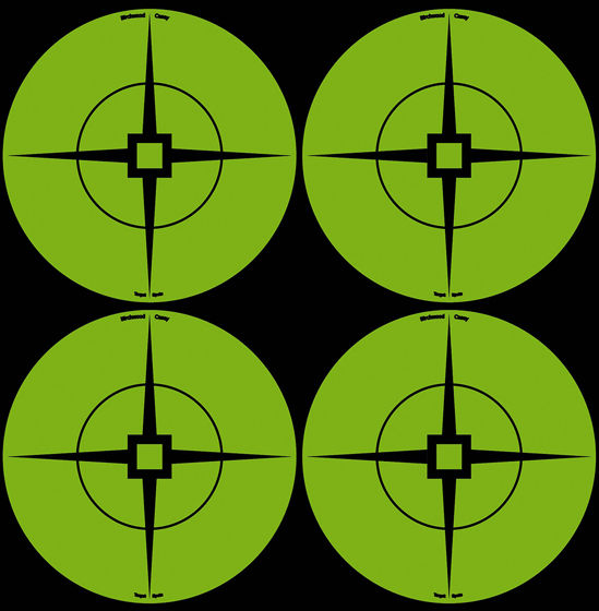 Birchwood Casey Target Spots Grønn Skive/Blink 3" 10ark/40pk