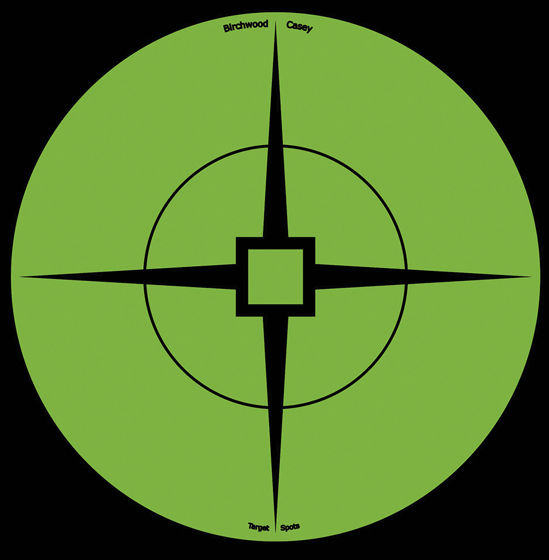 Birchwood Casey Target Spots Grønn Skive / Blink 6"  10pk.