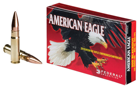 300 Blackout American Eagle FMJ 150grs. 20pk.