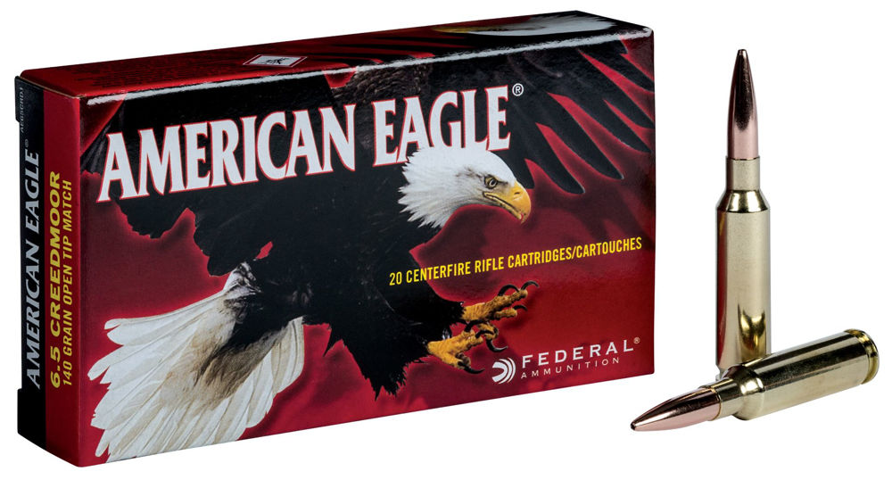 6,5x55 Federal American Eagle 156grs TMJ. 20pk.