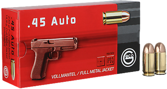 45 ACP Geco 230 grains FMJ 50pk.