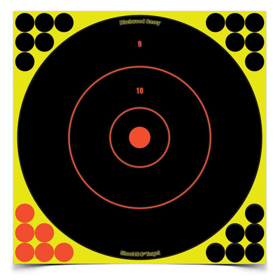 Skive Birchwood Casey SHOO-N-C 12" BULL'S-EYE 50pk.