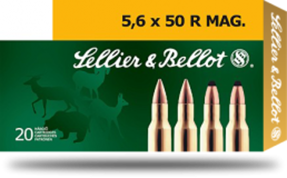 5,6x50R Mag S&B SP 20pk.