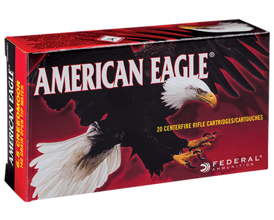 6,5 Creedmoor American Eagle OTM 120grs. 20 pk.