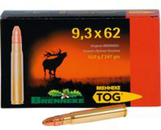 9,3x62 Brenneke TOG 247grs. 20pk.