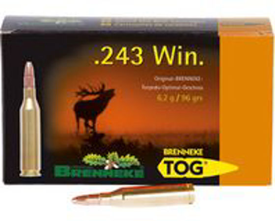 243 Win Brenneke TOG 96grs. 20pk.