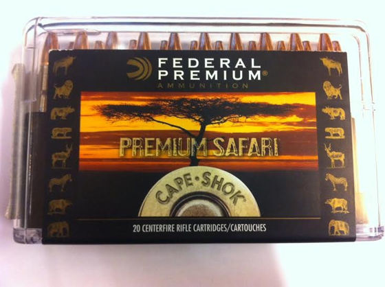 9,3x74 Federal 286grain Swift A-frame