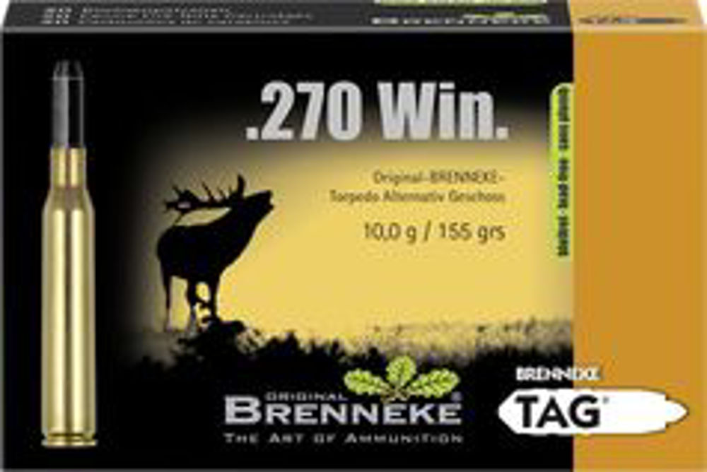 270 Win Brenneke TAG 130grs. 20pk.