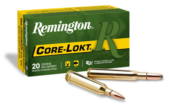 243 Win Remington Core-Lokt 100grs. 20pk