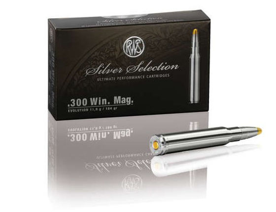 300 Win Mag Rws EVO Silver Selection 184grs. 20pk.