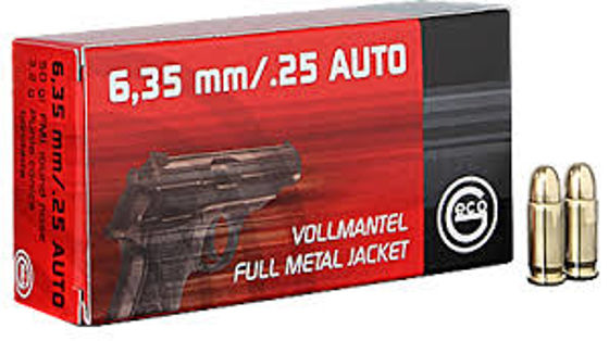 25 Acp Geco 3,2g FMJ 50pk.