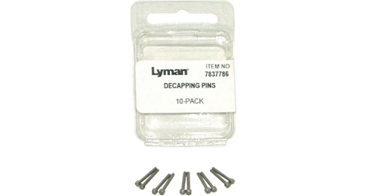 Jaktdepotet. Lyman Decapping Pins 10 Pack