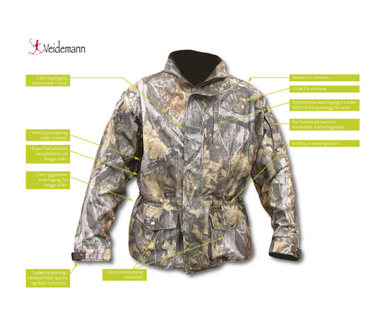 Veidemann Elgfall Jakke Camo