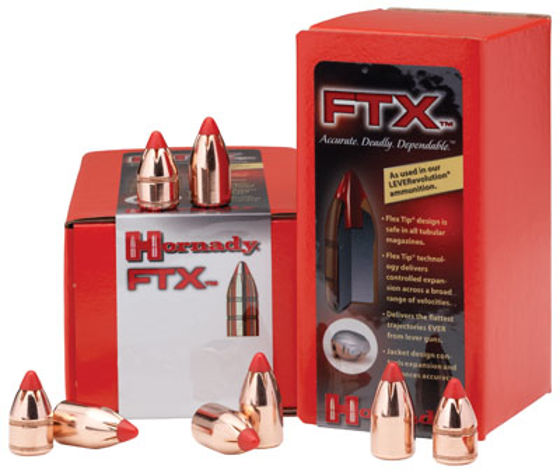 .30 Hornady FTX  160gr. 100pk.