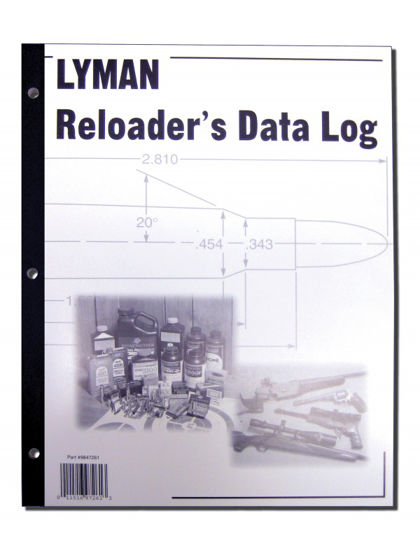 Lyman Relaoders data log