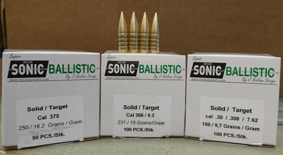 .375 Supersonic 250 grs Target, 50 pk