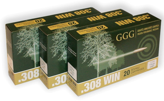 308 Win GGG Sierra Match King 190 grs. 20pk.