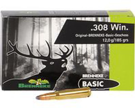 308 Win Brenneke Basic SP 185grs. 20pk.