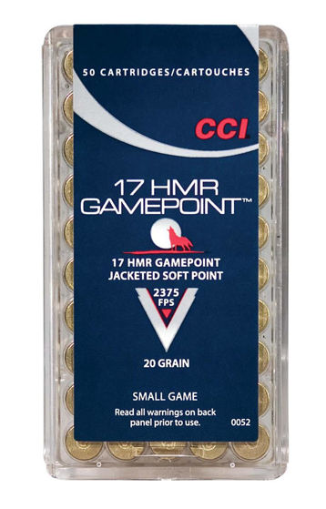 17 HMR CCI GAMEPOINT  20GR JSP