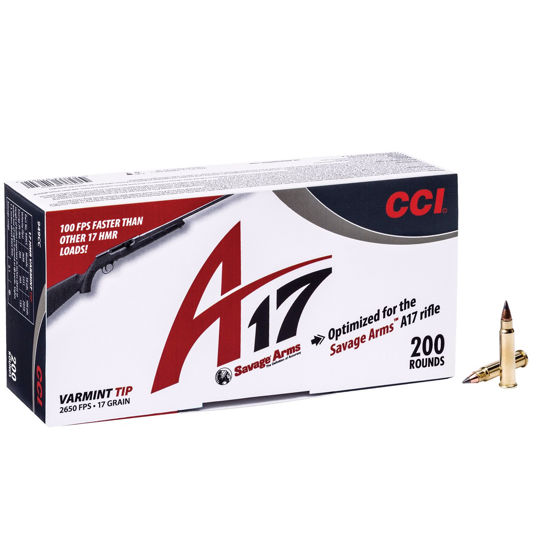 17 HMR CCI A17 Varmint Tip 17grs. 200pk.