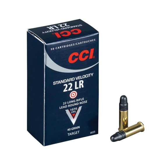 22 Lr CCI Standard 40grs. 50pk.