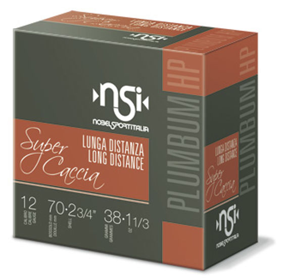 12/70 NSI Duplex Long Range 38g, 25 pk  No.