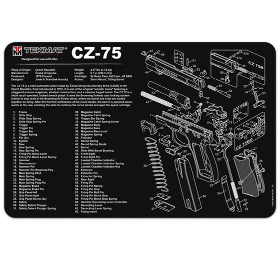 TekMat Pussematte CZ-75