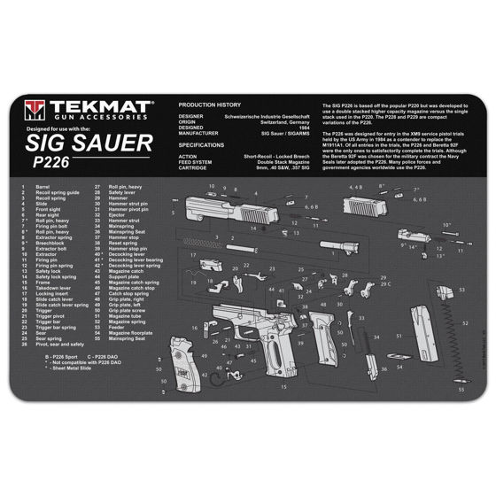 TekMat Pussematte SIG 226