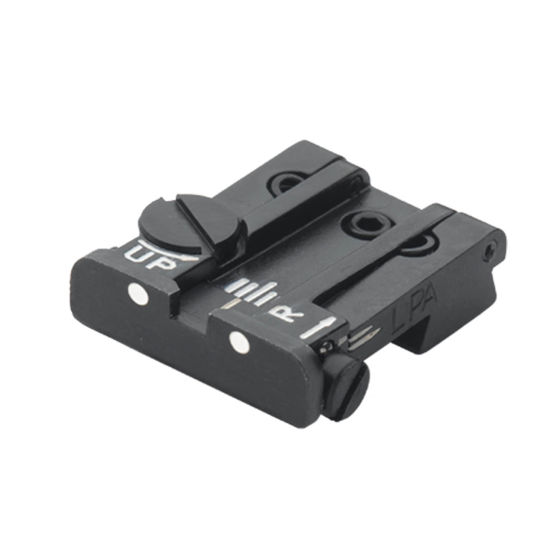 LPA TPU 2 Dot adjustable rear Glock 17-35