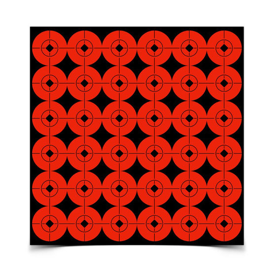 "Birchwood Casey Target Spots rød 1"" for Resetting Steel Spinners 360 stk"